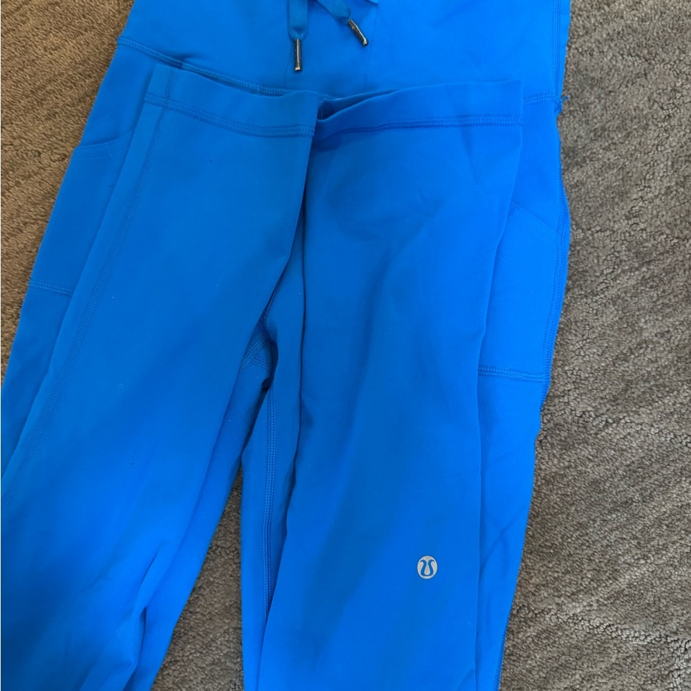 lululemon athletica Blue Leggings